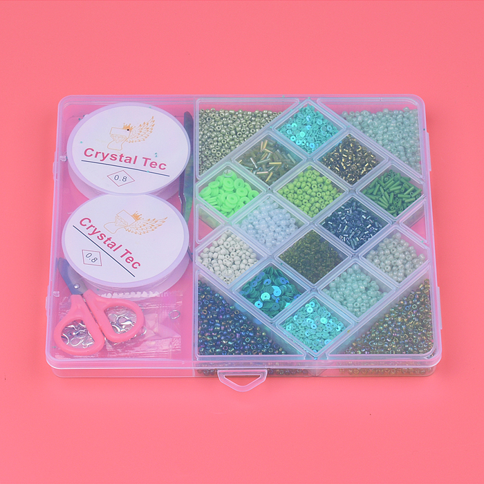 Набор создание украшений 00-4349 "Малахитовая коллекция" в коробке