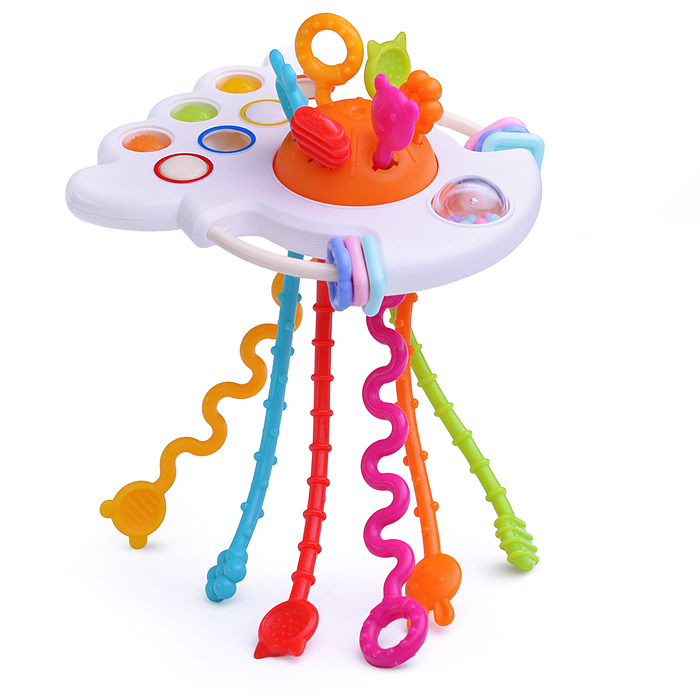 Игрушка развивающая Y0085-1 "Комета" белая, в коробке