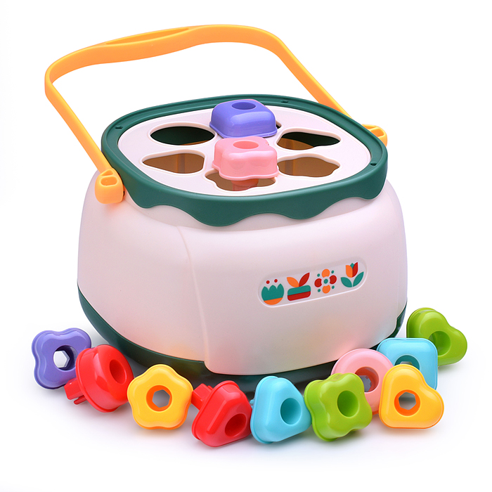 Развивающая игрушка HE8078 "Сортер-цветочки" в коробке