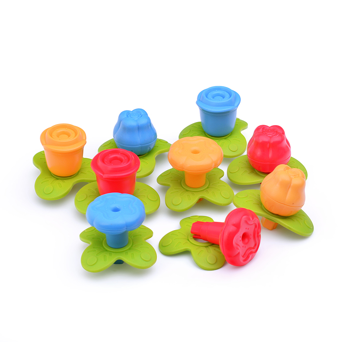 Развивающая игрушка HE8078 "Сортер-цветочки" в коробке