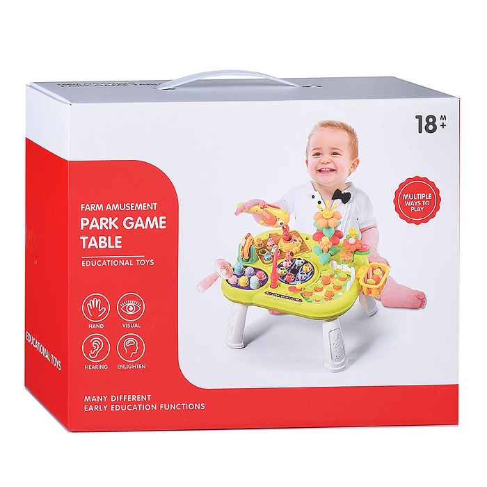 Столик развивающий YL256 "Мир приключений" в коробке