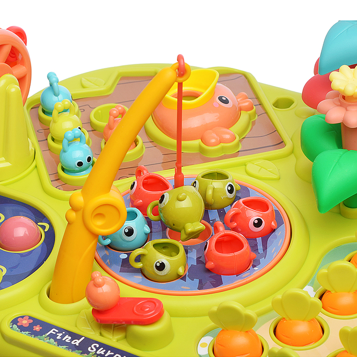 Столик развивающий YL256 "Мир приключений" в коробке