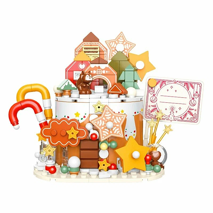 Конструктор JK5636 "Торт" 244 дет., в коробке