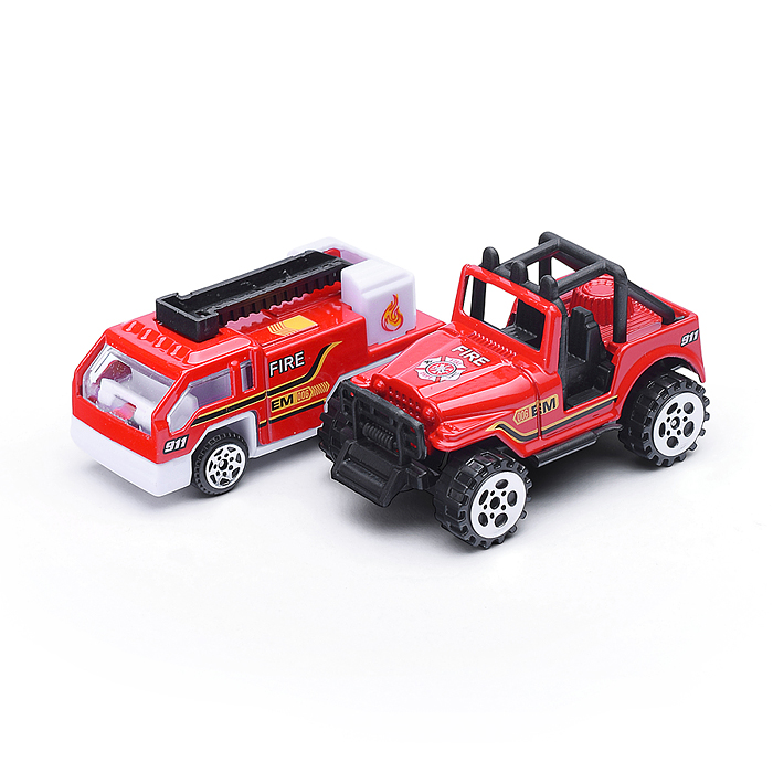 Фото к товару Парковка 660-A38 "Пожарная станция" в коробке Парковка 660-A38 "Пожарная станция" в коробке