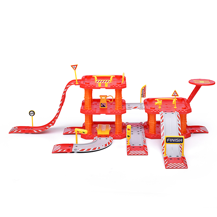 Фото к товару Парковка 660-A38 "Пожарная станция" в коробке Парковка 660-A38 "Пожарная станция" в коробке