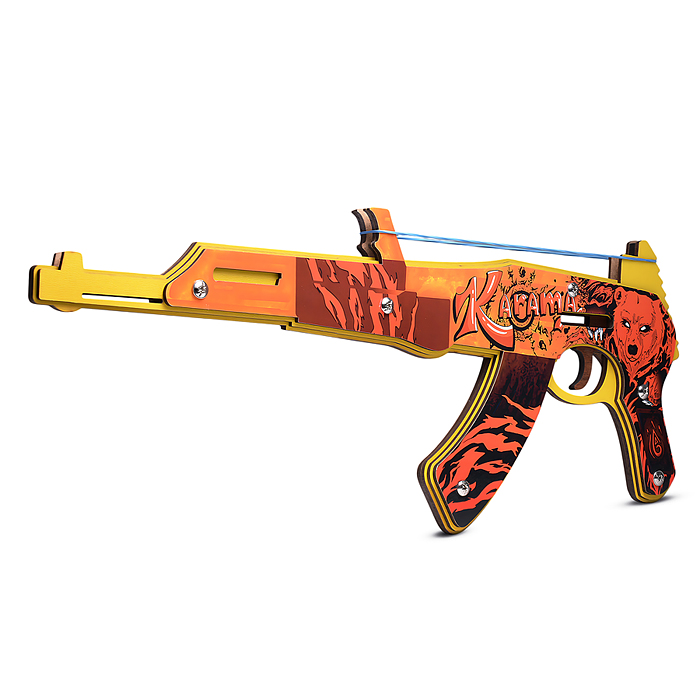 Автомат Резинкострел Курама Огонь (с мишенями) 