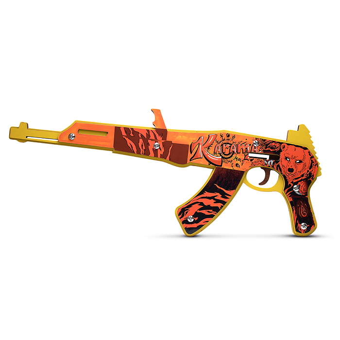 Автомат Резинкострел Курама Огонь (с мишенями) 