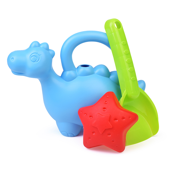 Фото к товару Песочный набор 8295-84A "Динозаврик" (лейка, лопатка, формочка) в сетке Песочный набор 8295-84A "Динозаврик" (лейка, лопатка, формочка) в сетке