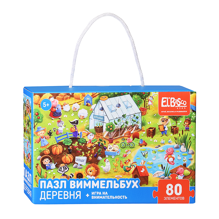 Пазл "Деревня" Пазл "Деревня"