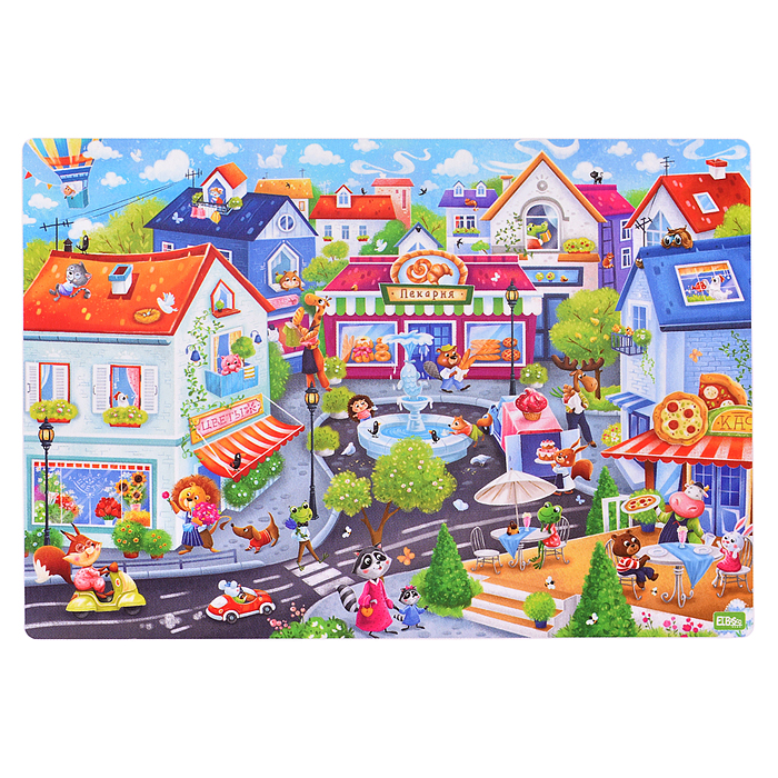 Пазл "Городок"