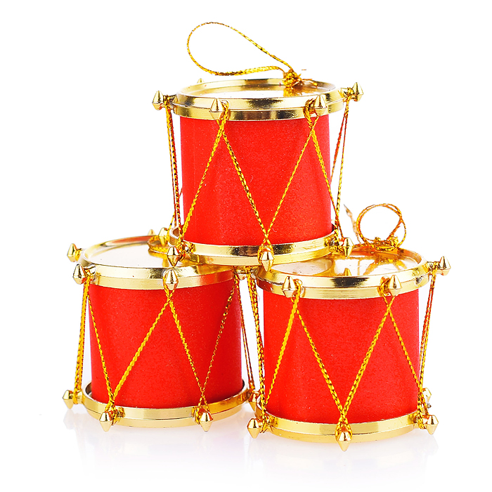 Набор новогодних украшений S1310 "Вулкан" в коробке