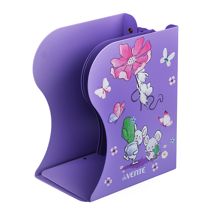 Подставка для учебников и книг "Funny Tales" 19x14,7x9 см, металлическая, телескопическая