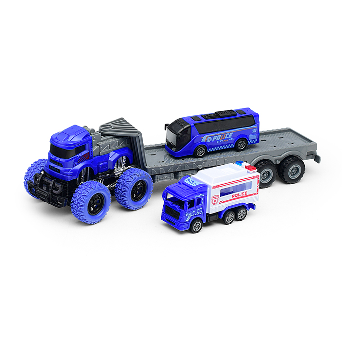 Фото к товару Автовоз LL-A28 "City police" в коробке Автовоз LL-A28 "City police" в коробке