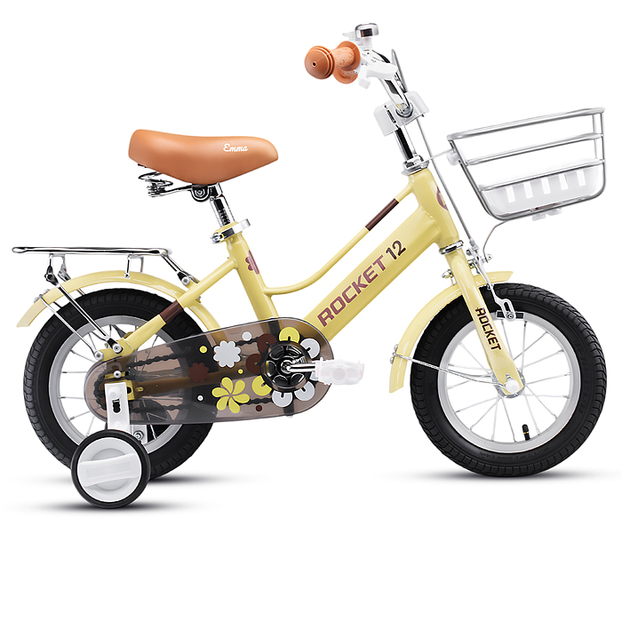 Велосипед 12" Rocket Emma, цвет желтый Велосипед 12" Rocket Emma, цвет желтый