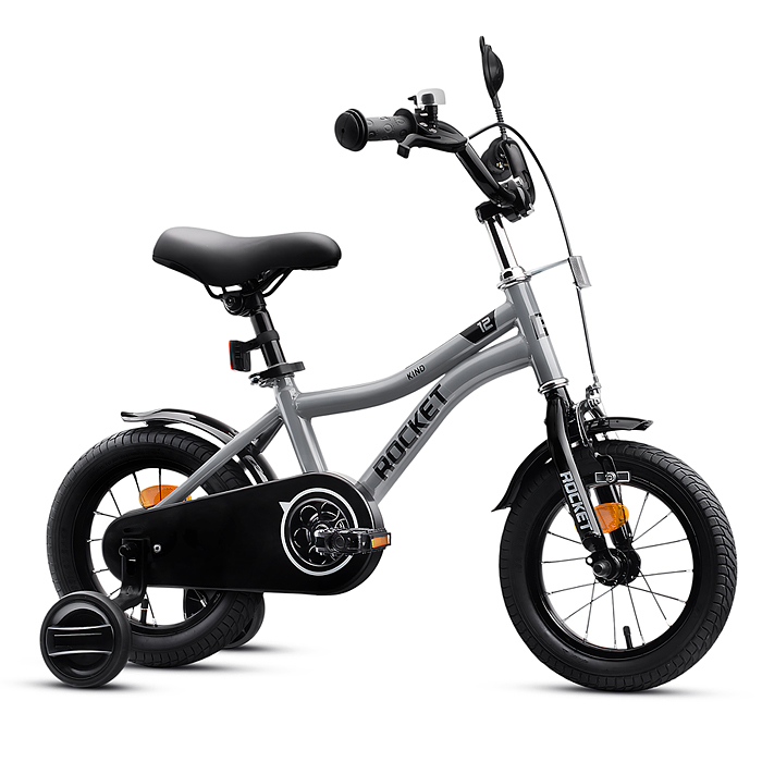 Велосипед 12" Rocket Kind, цвет серый