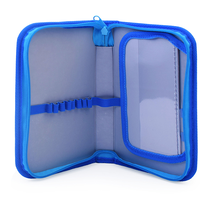 Пенал односекционный большой с откидной планкой "Подводный мир 2023" 190/115 