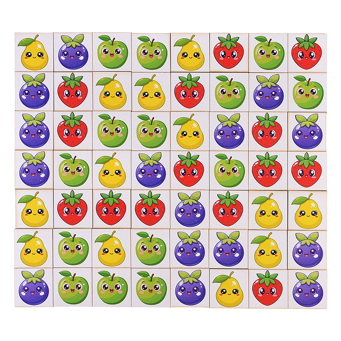 Фото к товару Игра "Комбо. Фрукты" игра в коробке (Древесный материал хдф) Игра "Комбо. Фрукты" игра в коробке (Древесный материал хдф)