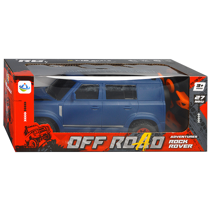 Машина 627-2 "Внедорожник" р/у, 27 MHz, в коробке