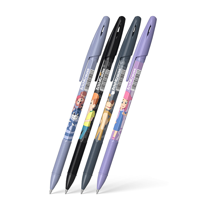 Фото к товару Ручка шариковая Stick&Grip Простоквашино 0.7, цвет чернил синий Ручка шариковая Stick&Grip Простоквашино 0.7, цвет чернил синий