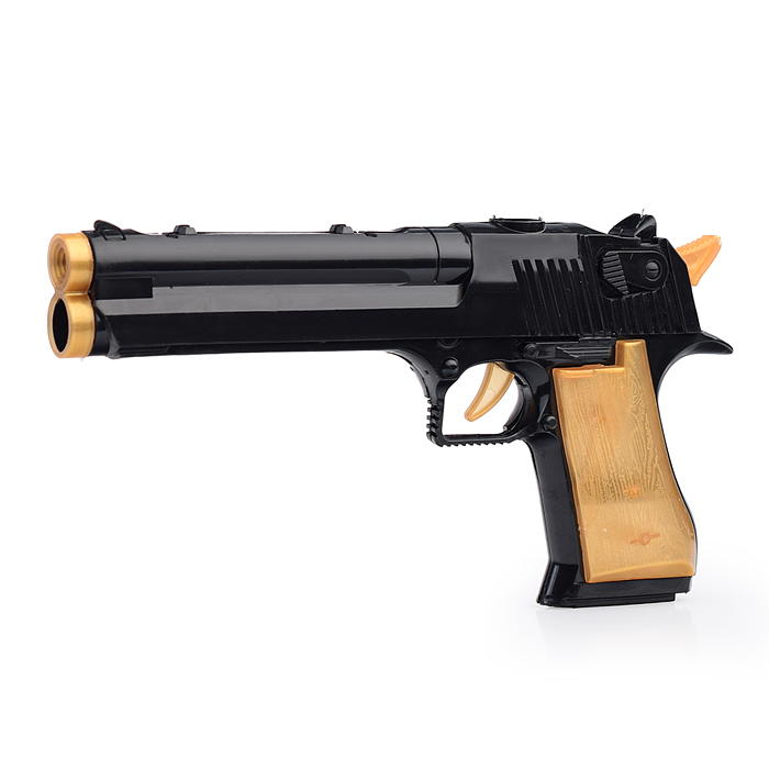 Пистолет K55-7A "Стрелок" с мягкими полимерными пулями и мишенью, в пакете