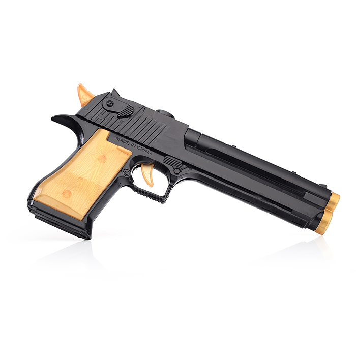 Пистолет K55-7A "Стрелок" с мягкими полимерными пулями и мишенью, в пакете