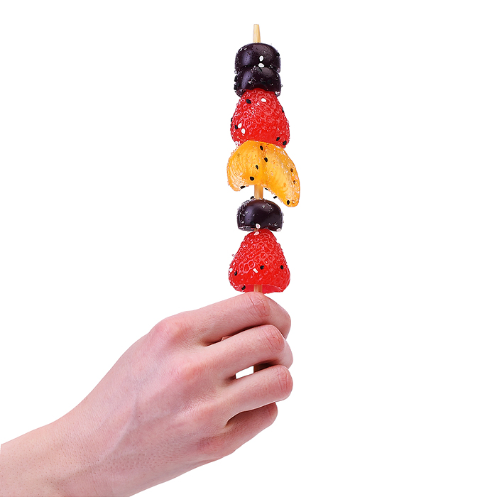 Фото к товару Игрушка - антистресс 00-5504 "Канапе на шпажке" в пакете Игрушка - антистресс 00-5504 "Канапе на шпажке" в пакете