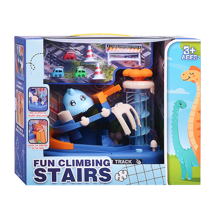 Трек 8004 "Веселый дино" в коробке