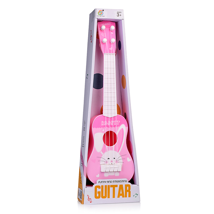 Фото к товару Гитара 8080J "Зайчонок" в коробке Гитара 8080J "Зайчонок" в коробке