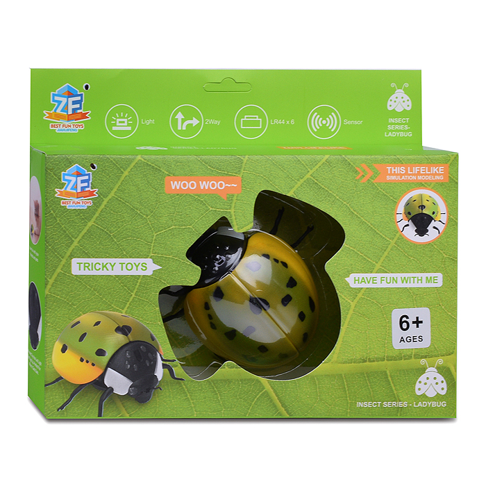 Божья коровка 9922S на батарейках, в коробке