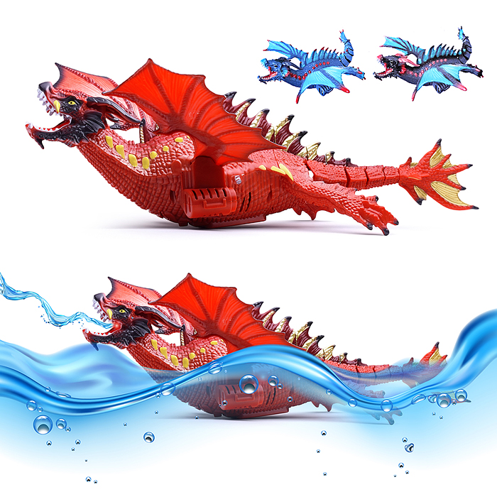 Динозавр QX042 "Фобос" на р/у, 27 MHz, в коробке