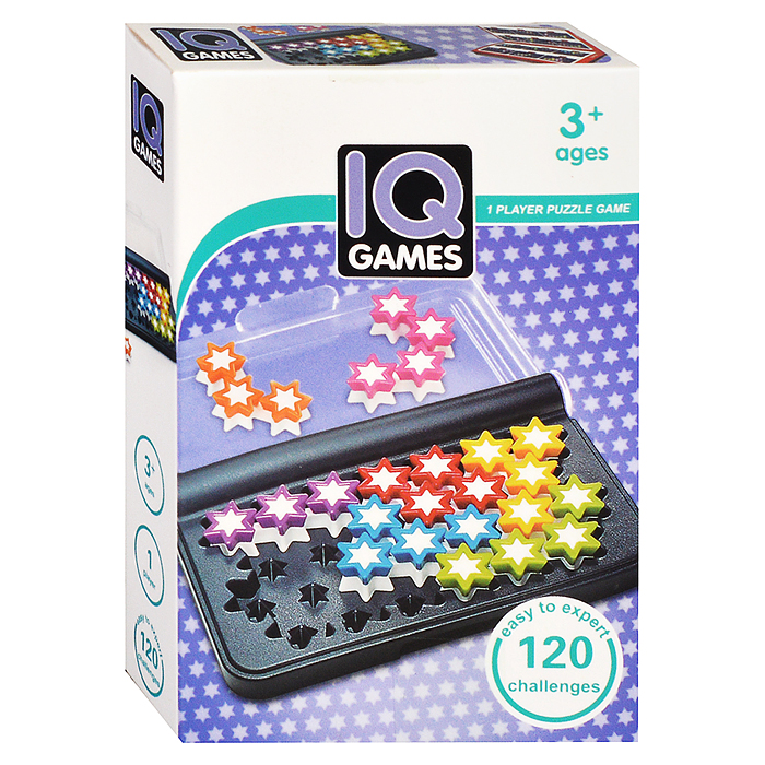 Головоломка 999-132A "IQ Звёзды" в коробке