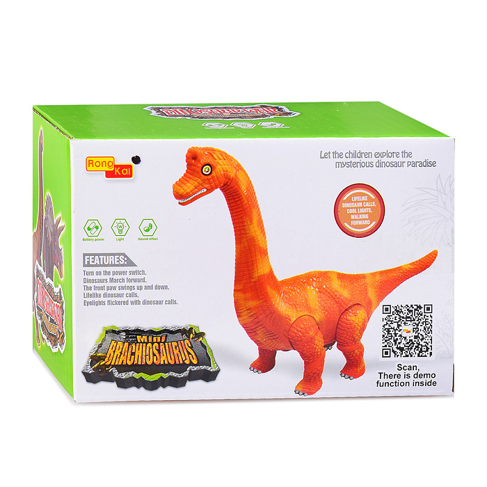 Динозавр 6826 на батарейках, в коробке