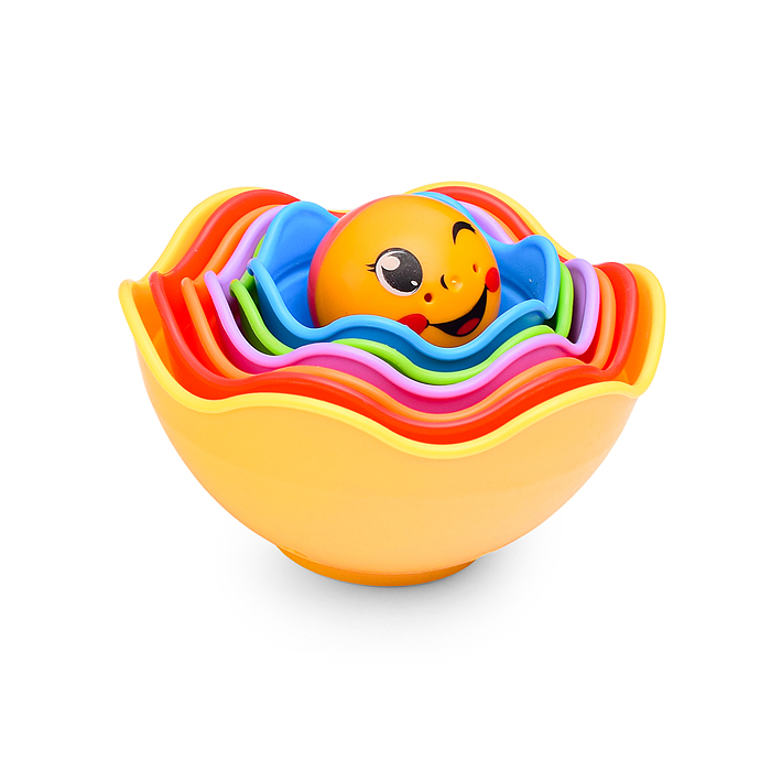 Пирамидка 617-35 "Веселый колобок" в сетке