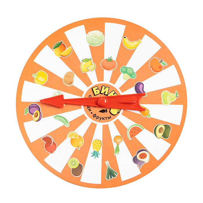 Игра настольная "Бинго.Овощи-фрукты"