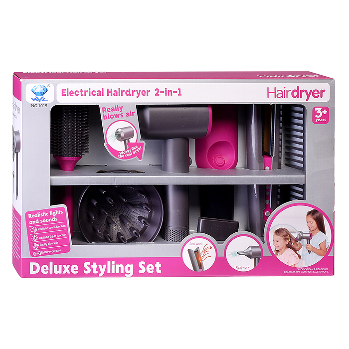 Фото к товару Набор стилиста 1019A "Мой салон-3" в коробк Набор стилиста 1019A "Мой салон-3" в коробк