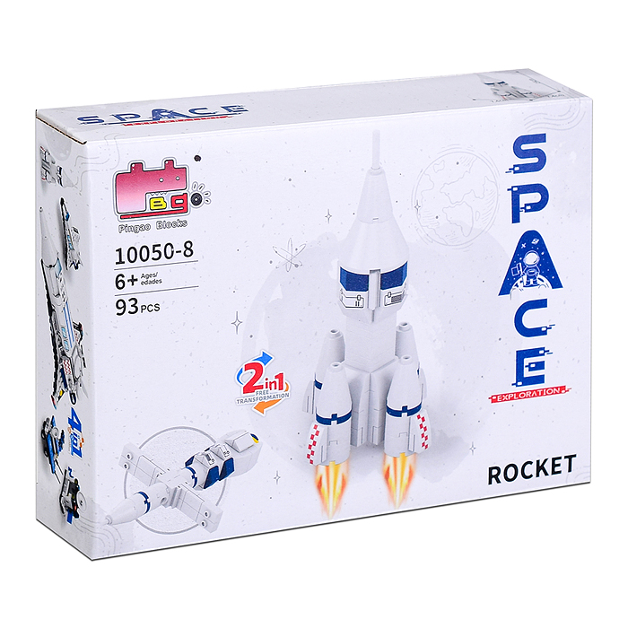 Конструктор 10050 "Космический" в коробке