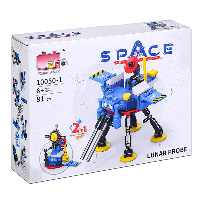 Конструктор 10050 "Космический" в коробке