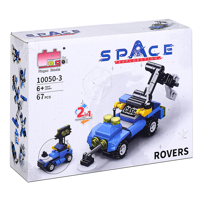 Конструктор 10050 "Космический" в коробке