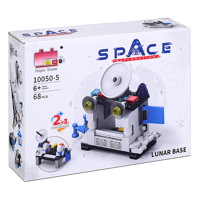 Конструктор 10050 "Космический" в коробке
