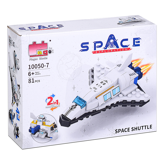 Конструктор 10050 "Космический" в коробке