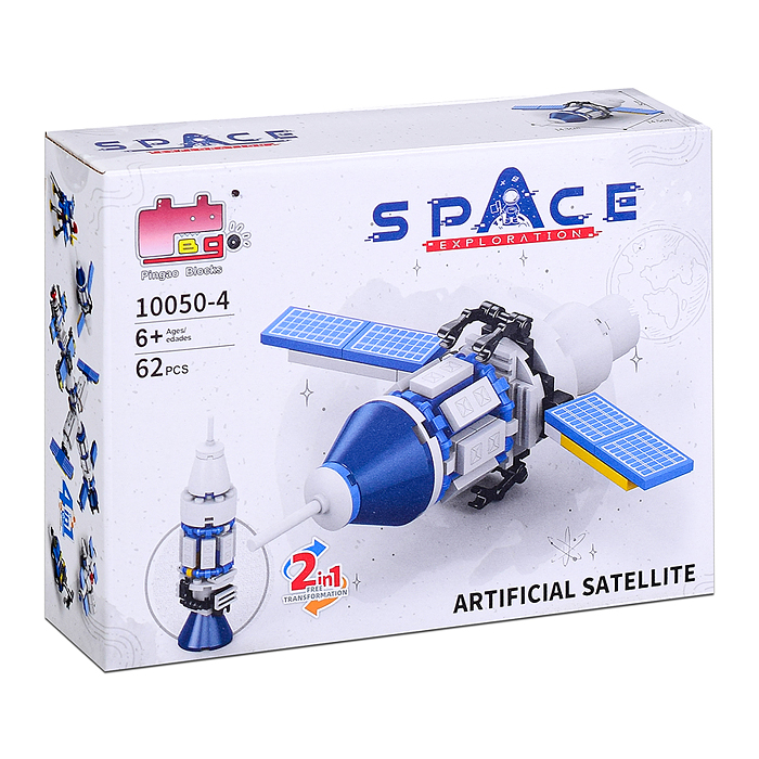 Конструктор 10050 "Космический" в коробке