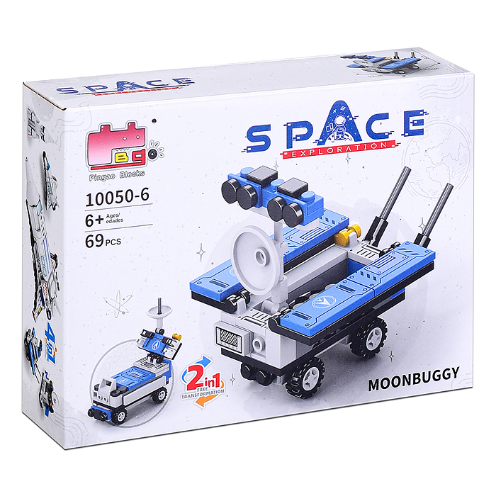 Конструктор 10050 "Космический" в коробке