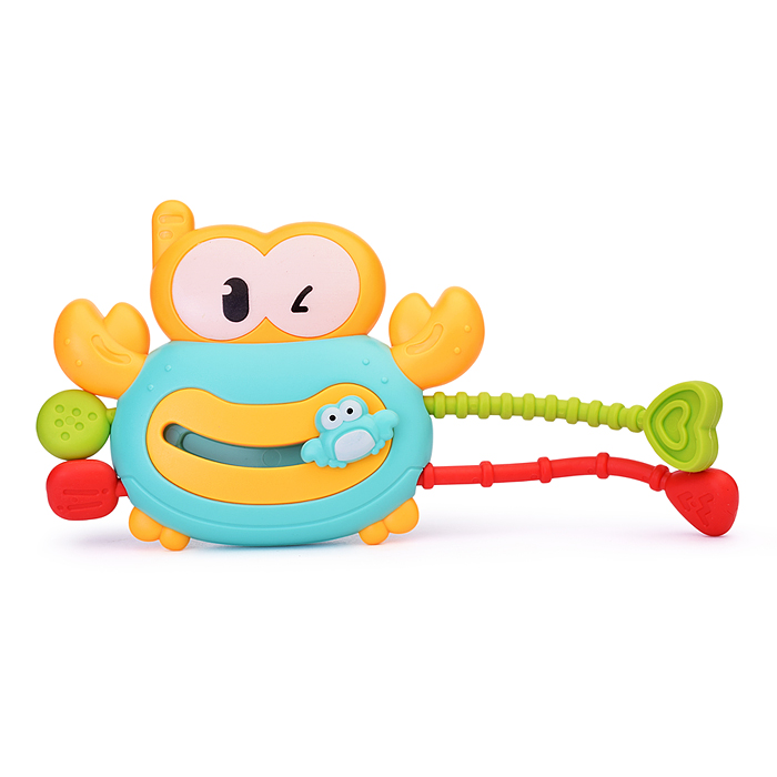 Интерактивная игрушка 1688-26 "Веселый крабик" в коробке