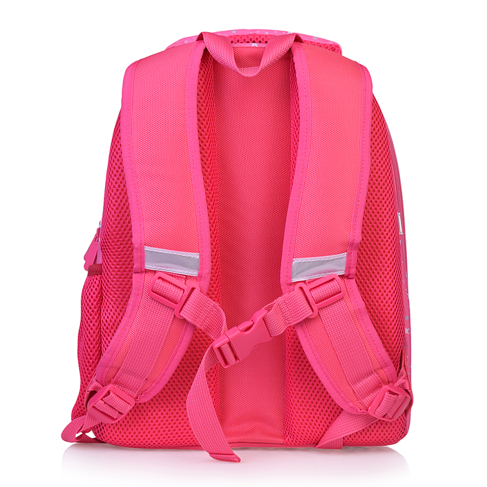 Рюкзак каркасный "Единорог с вишнями" формованный из полимеров, материал: нейлон, полиэстер