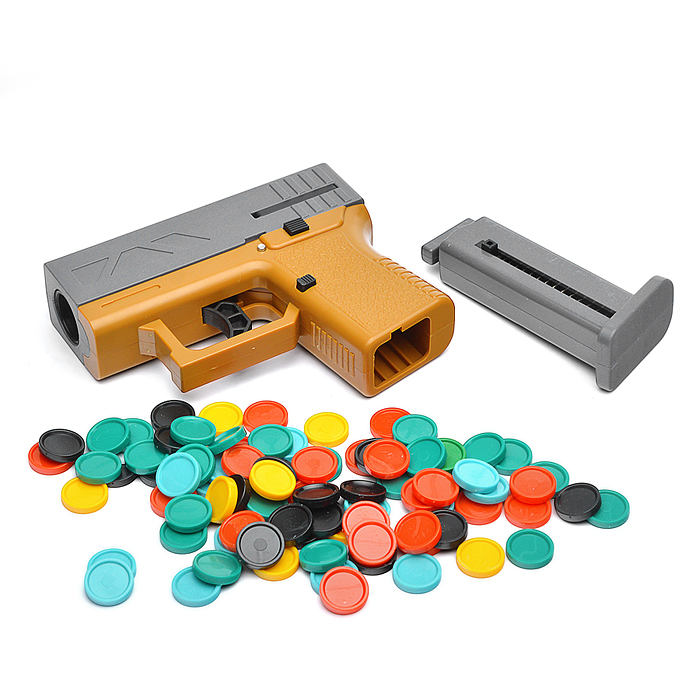 Пистолет JQ850-11 "Фрисби" в пакете