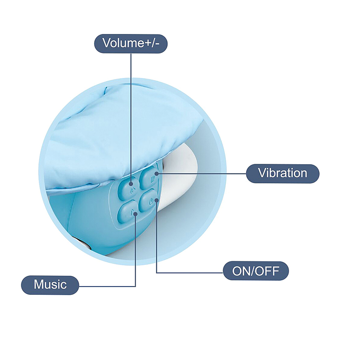 Шезлонг детский 69851 "Зебра" в коробке