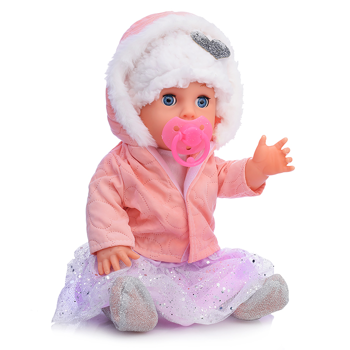 Пупс YL1839K-B с аксессуарами, в пакете