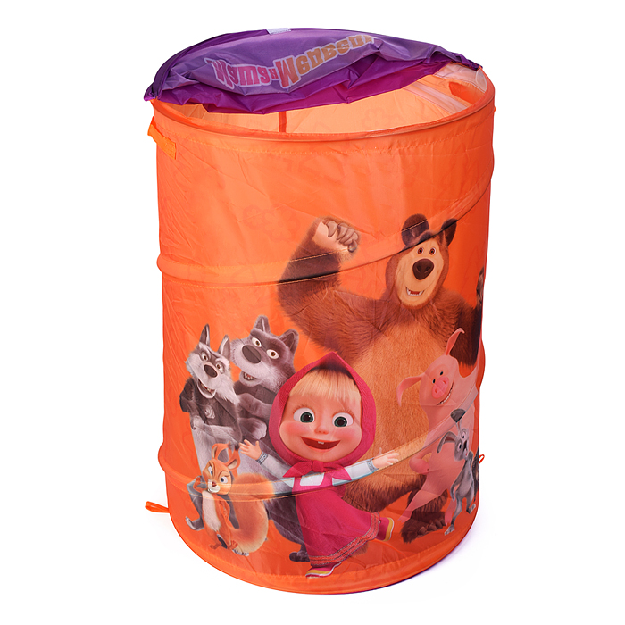 Корзина для игрушек "Маша и Медведь" 43*60см.