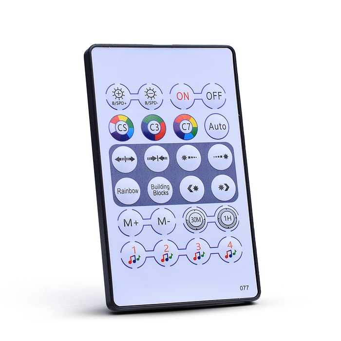 Электрогирлянда S0464 Smart 6 м, 20 ламп, 10 режимов, USB, ИК пульт (цветная)