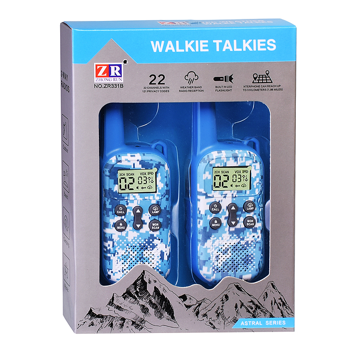 Рация игрушечная ZR331B "Walkie talkies" в коробке